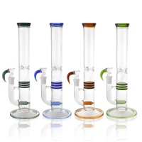 13.5" Triple Honeycomb Inline Perc Water Pipe - [RG111]