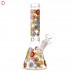9.5-Inch Bloomin' Daisy Haze Beaker Water Pipe – Floral Design