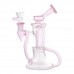 7 Inch Helix Arm Recycler Glass Water Pipe