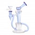 7 Inch Helix Arm Recycler Glass Water Pipe