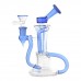 7 Inch Helix Arm Recycler Glass Water Pipe