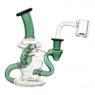 5" Compact Recycler Water Pipe [RG122]