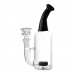 6.5" Showerhead Perc Bottle Style Water Pipe – Compact Glass Bong 6.5" Bottle Shape Showerhead Perc Glass Water Pipe