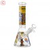 10 Inch Chill Team Toon Vibes Beaker Glass Water Pipe – [RG135]