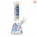 10 Inch Fun Toon Style Beaker Glass Water Pipe – Glow in the Dark