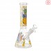 10 Inch Fun Toon Style Beaker Glass Water Pipe – Glow in the Dark