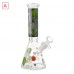 10" Glow in the Dark Cosmic Alien Beaker Bong 10 Inch Cosmic Alien Glow in the Dark Beaker Glass Water Pipe