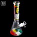 10" Reggae Culture Beaker Water Pipe