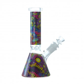 8" Toothy Terror Beast Beaker Water Pipe