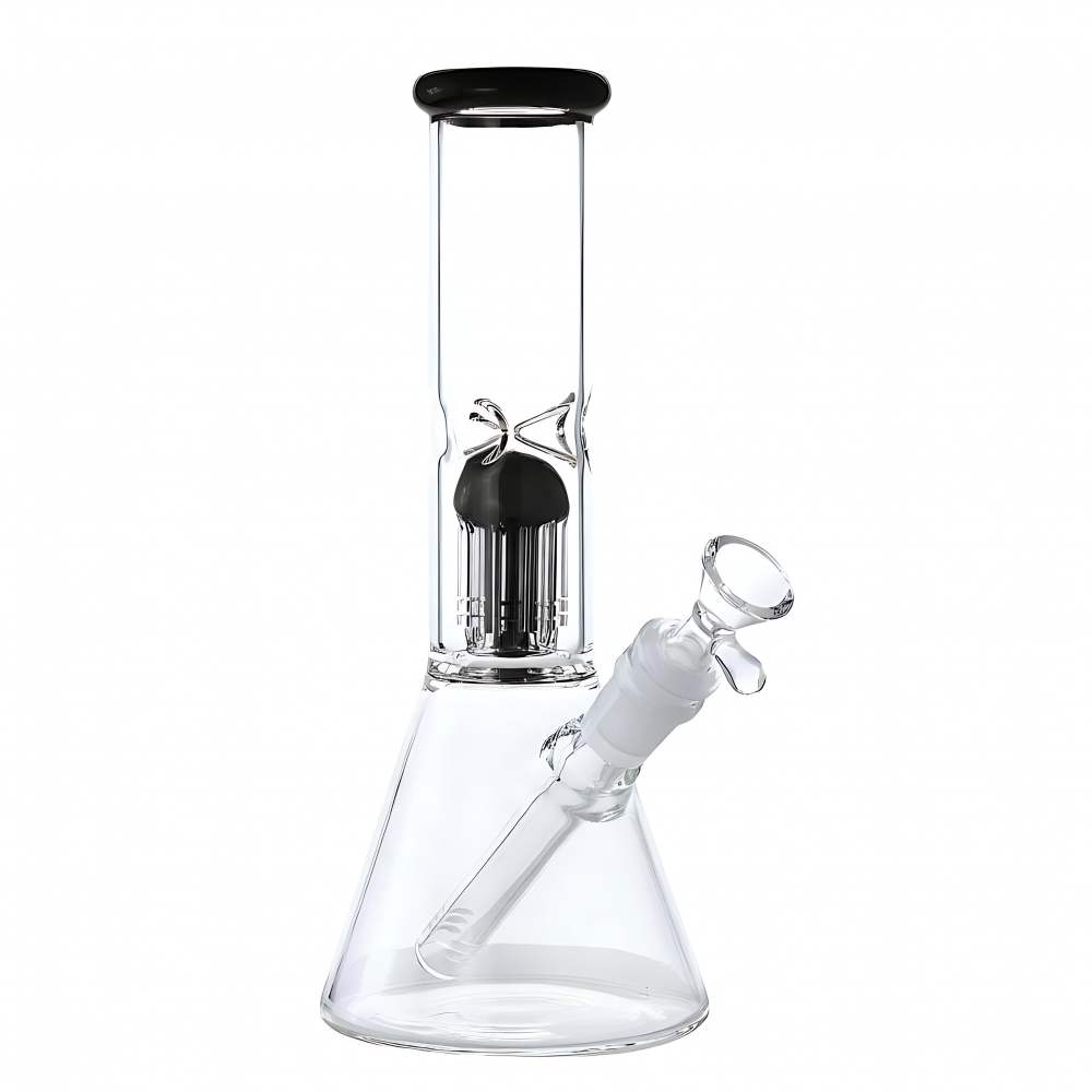 10-inch color accent tree perc beaker water pipe assorted colors