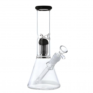10-inch color accent tree perc beaker water pipe assorted colors