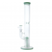 14 inch color accent tree perc straight tube glass water pipe
