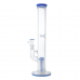 14 inch color accent tree perc straight tube glass water pipe