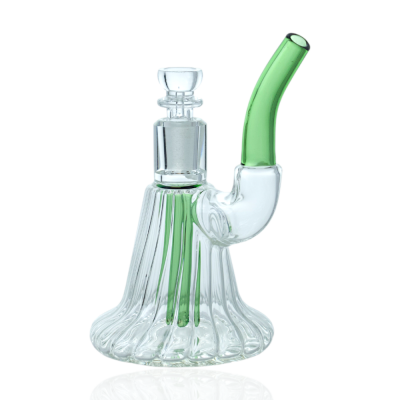 6" Fluted Bell Low Profile Downstem Water Pipe