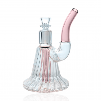 6" Fluted Bell Low Profile Downstem Water Pipe