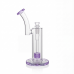 9 inch matrix perc glass water pipe assorted colors