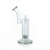 9 inch matrix perc glass water pipe assorted colors