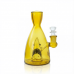 6 inch pear shaped shark showerhead perc glass water pipe