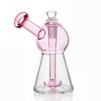 6" Orb-Shaped Showerhead Percolator Water Pipe