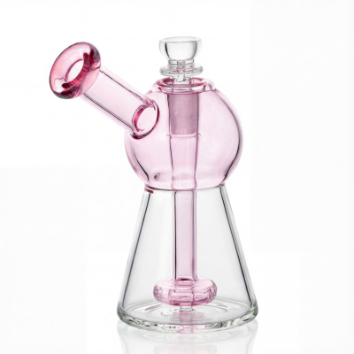 6" Orb-Shaped Showerhead Percolator Water Pipe