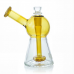6 inch orb shaped showerhead perc glass water pipe