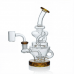 Compact Recycler Water Pipe with Showerhead Perc Filtration