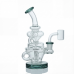 Compact Recycler Water Pipe with Showerhead Perc Filtration