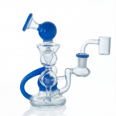 6.5" Multi Orb Chamber Recycler Dab Rig
