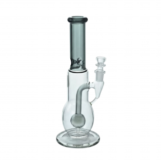 10" Elegant Flat Orb Showerhead Perc Water Pipe