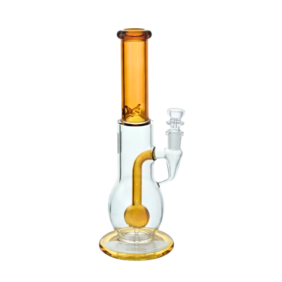 10" Elegant Flat Orb Showerhead Perc Water Pipe