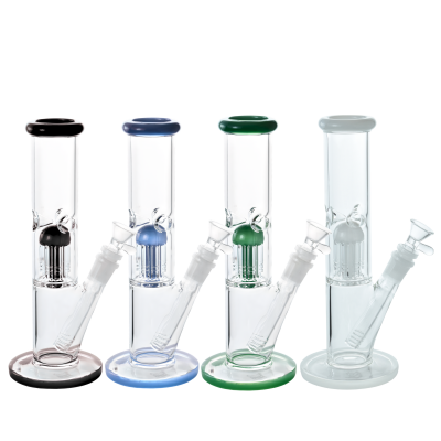 8.5" Straight Matrix Perc Water Pipe 