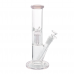 8.5 inch Straight Matrix Perc Soft Glass Water Pipe