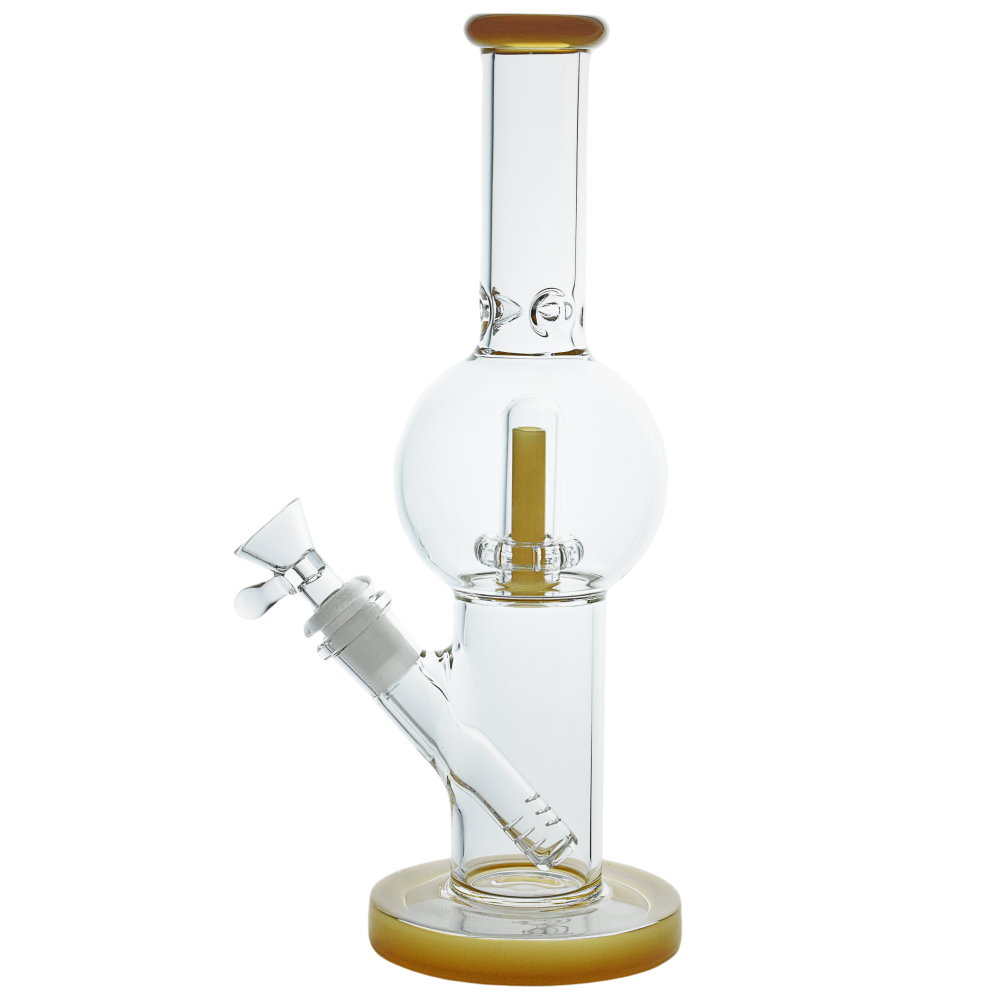 10.5 Inch Orb Belly Matrix Perc Glass Water Pipe