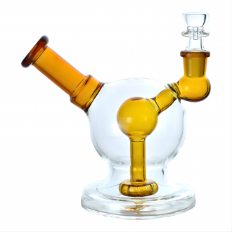 5.5" Sphere Chambered Matrix Perc Water Pipe