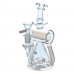 7 Inch Showerhead Perc Recycler Beaker Glass Water Pipe