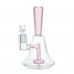 7 inch flared bottom showerhead perc glass water pipe