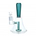 7 inch flared bottom showerhead perc glass water pipe