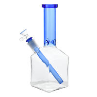10" Decanter Style Square Base Water Pipe
