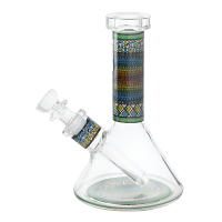 6" Mosaic Toon Beaker Water Pipe