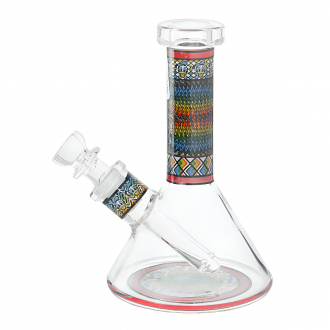 6" Mosaic Toon Beaker Water Pipe