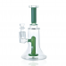 7.5 inch bell bottom showerhead perc glass water pipe