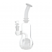 9 Inch Reinforced Tree Perc Bent Neck Glass Water Pipe