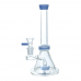 8 Inch Color Accents Showerhead Perc Beaker Water Pipe