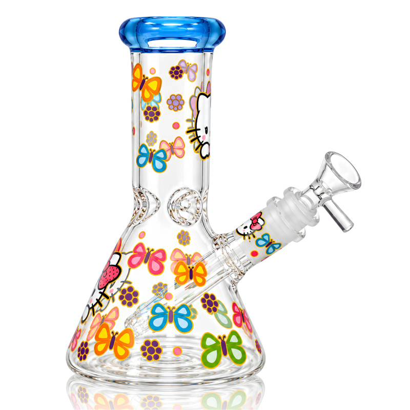 6.5" Feline Fumes Kitty Beaker Water Pipe