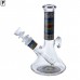 7" Mosaic Toon Diamond Beaker Water Pipe - Unique Mosaic Design with Smooth Filtration