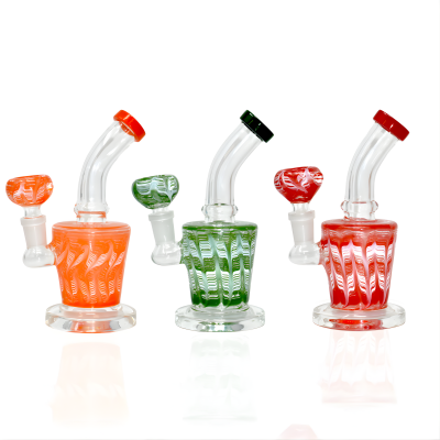 6" Latte Art Mini Water Pipe - Assorted