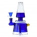 8" Bell Base Swirl Glass Water Pipe – Compact and Stylish 8-Inch Bell Base Swirl Glass Water Pipe