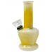 5" Asst Color Flower Design GOR Water Pipe - [RJA64]