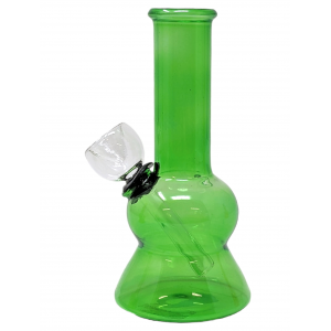 5" Frosted Color Double Shade GOR Water Pipe - [RJA67]