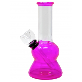 5" Clear Neck GOR Water Pipe - [RJA69]